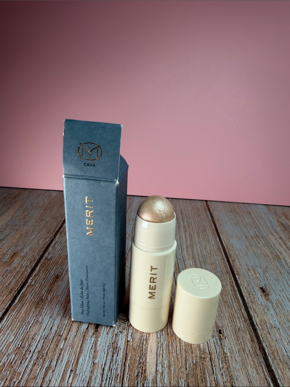 Merit Glow Stick Highlighter - Champagne Gold